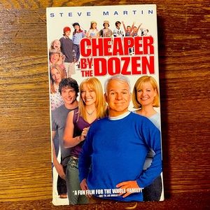 Cheaper By The Dozen VHS